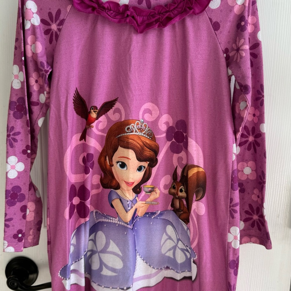 Disney Store Sofia the First nightgown size 9/10
